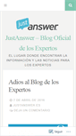 Mobile Screenshot of expertos-blog.justanswer.es