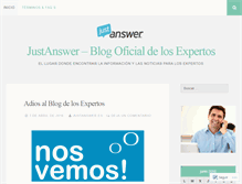 Tablet Screenshot of expertos-blog.justanswer.es
